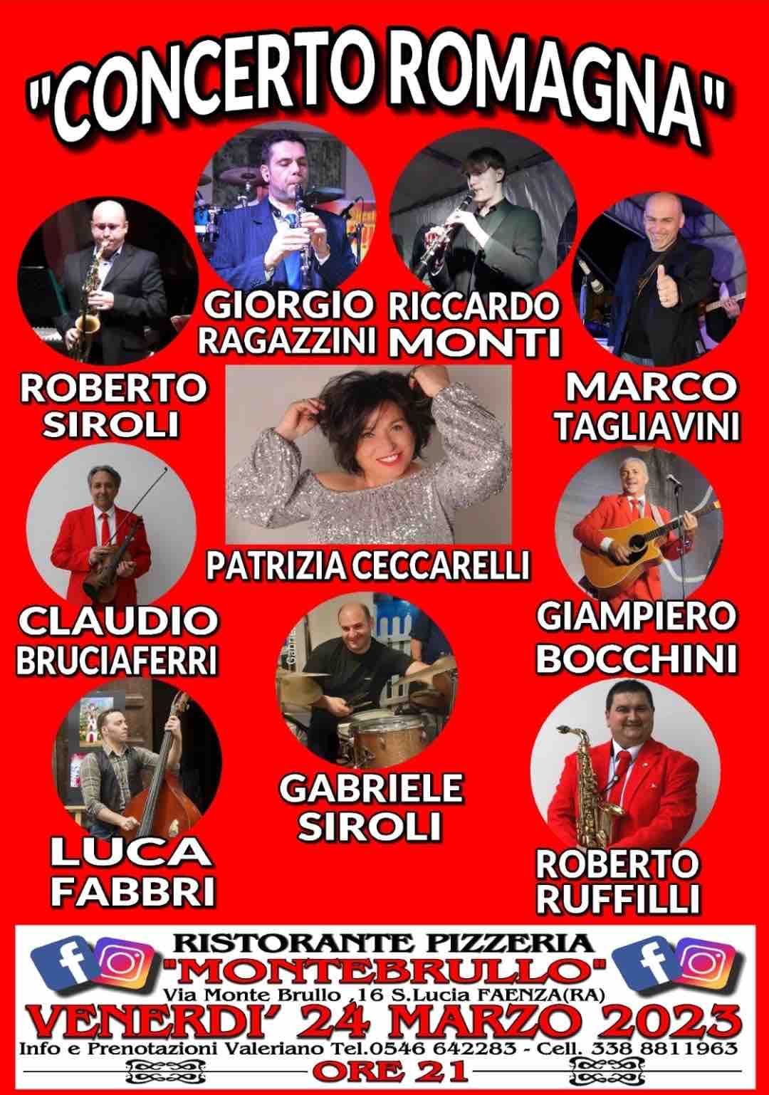 Si parte venerdì 24 marzo con Concerto di Romagna e il 5 e 6 aprile con il Gallo Team al Monte Brullo di Faenza con il MEI e Casa della Musica di Faenza!