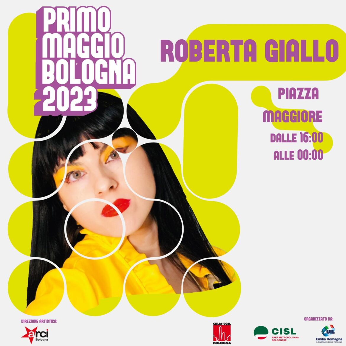 Roberta Giallo al Primo Maggio di Bologna