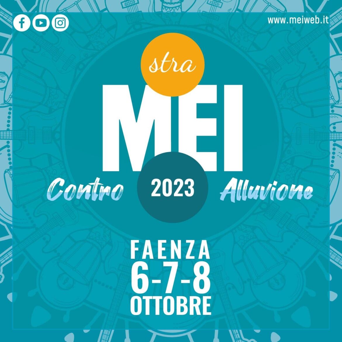 Il 6,7 e 8 ottobre a Faenza la nuova edizione del MEI 2023, i primi ospiti Statuto e i Gang, Nobraino e Savana Funk.
