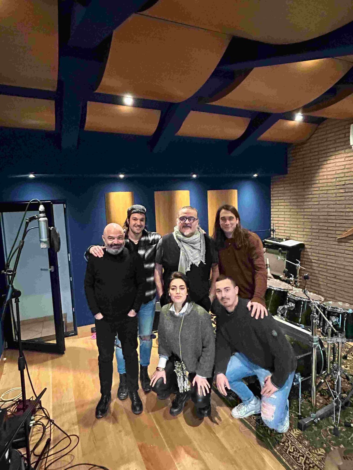 In studio CISCO insieme a FRATELLI & MARGHERITA DOPO LA VITTORIA DI FAENZA ROCK