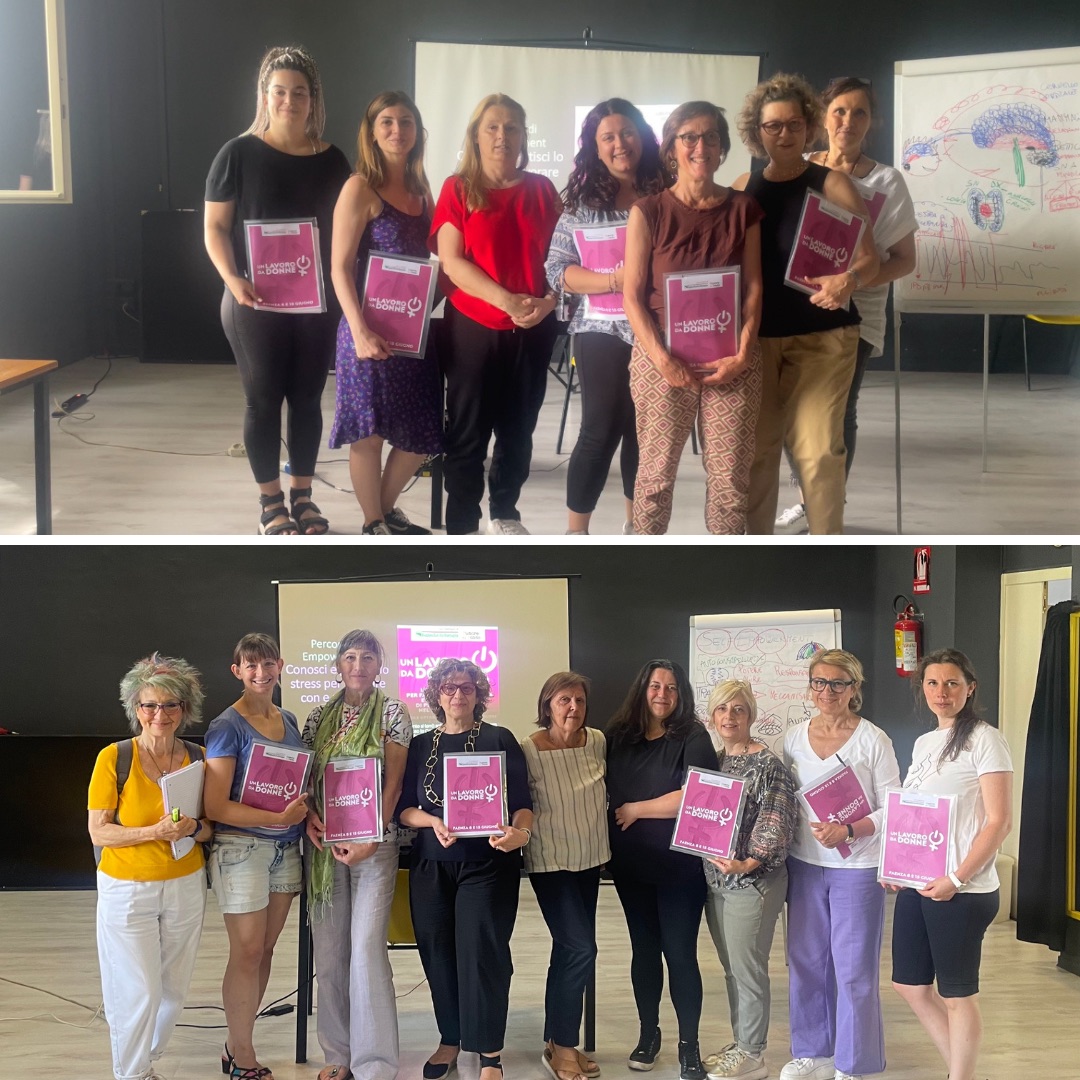 Grande Successo del laboratorio di "Un Lavoro da Donne", svolto per due sabati dalla Dottoressa Cristina Sciacca.