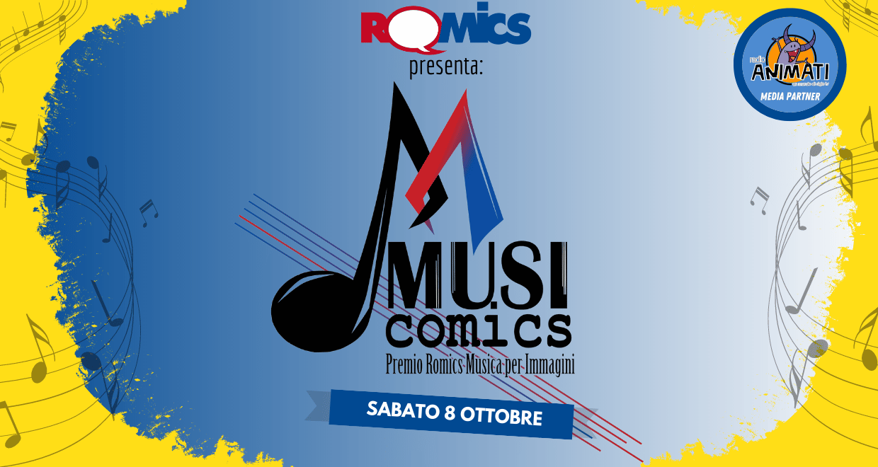 SONY MUSIC PUBLISHING è partner della 3ª edizione di MUSICOMICS – PREMIO ROMICS MUSICA PER IMMAGINI, il concorso dedicato agli artisti che operano nel campo delle colonne sonore per cinema, tv e videogames.