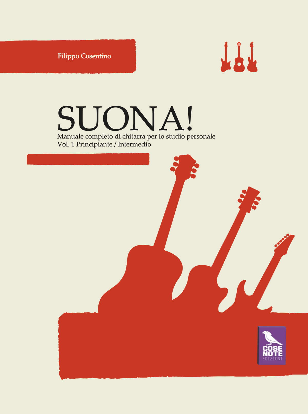 IN LIBRERIA SUONA!, MANUALE DI CHITARRA DI FILIPPO COSENTINO