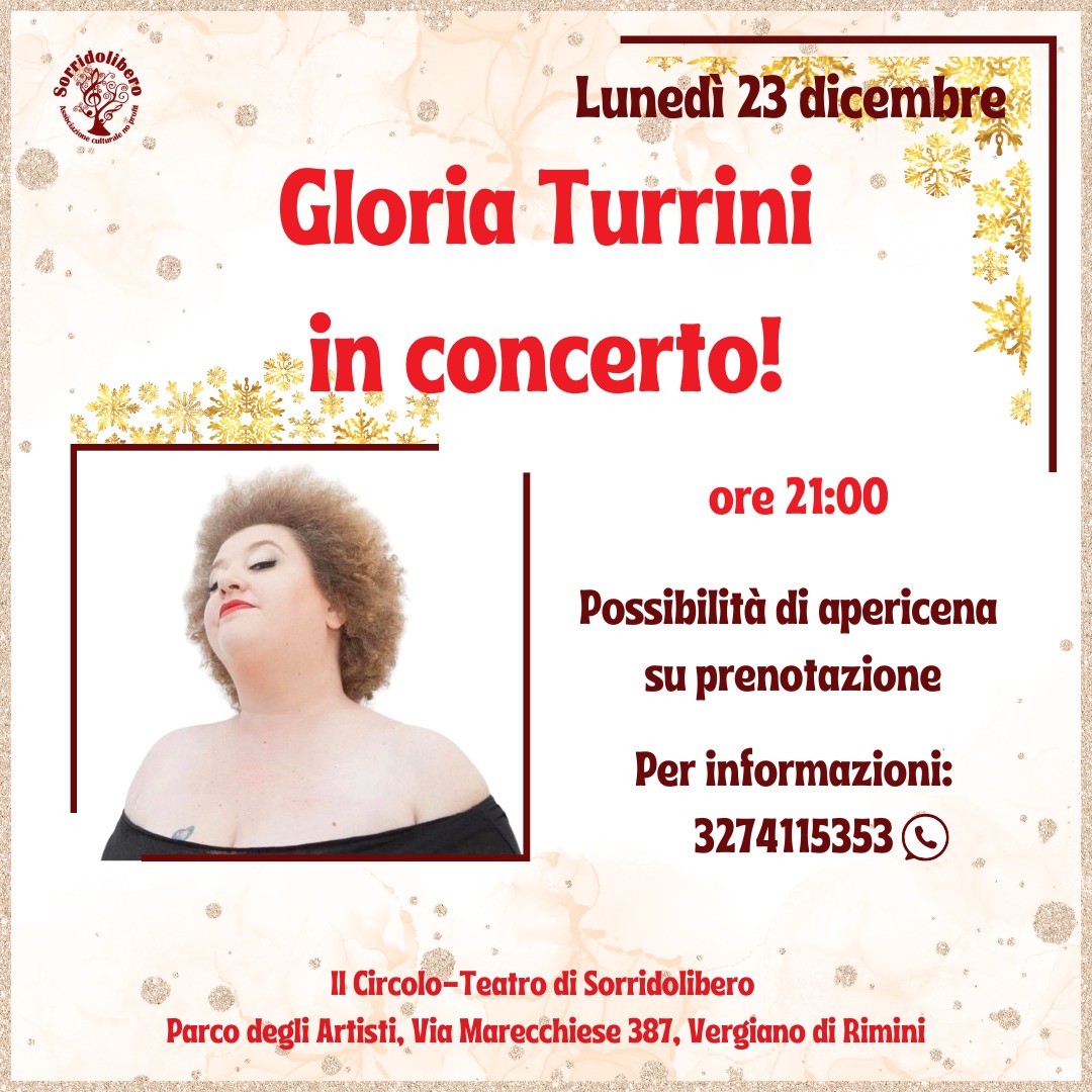 Gloria Turrini in Tour