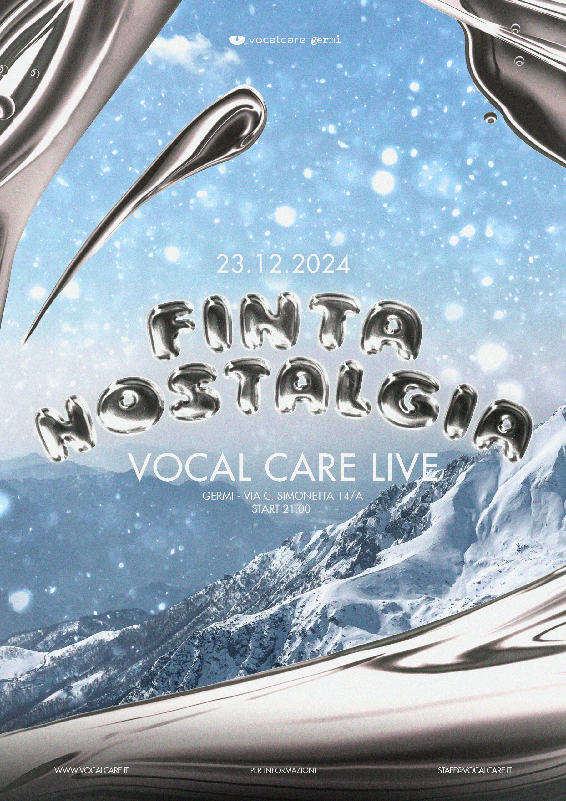 23 DICEMBRE – GERMI, MILANO – “FINTA NOSTALGIA LIVE”