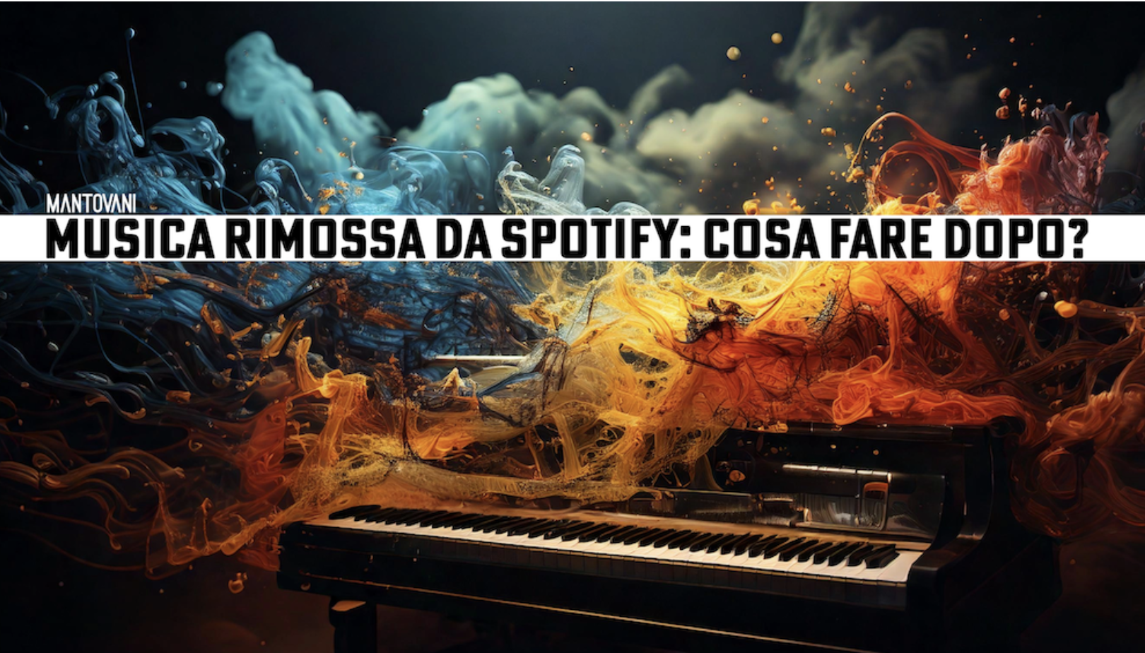 Roberto Mantovani: Musica rimossa da Spotify, cosa fare dopo?