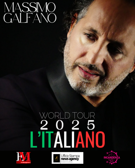 MASSIMO GALFANO CELEBRA TOTO CUTUGNO CON “L’ITALIANO” E ANNUNCIA UN TOUR MONDIALE