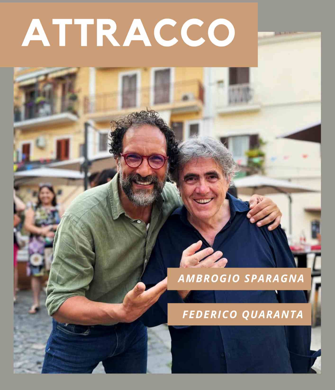 Attracco: Ambrogio Sparagna e Federico Quaranta, 8 febbraio 2025 all’Auditorium Parco della Musica Ennio Morricone – Roma