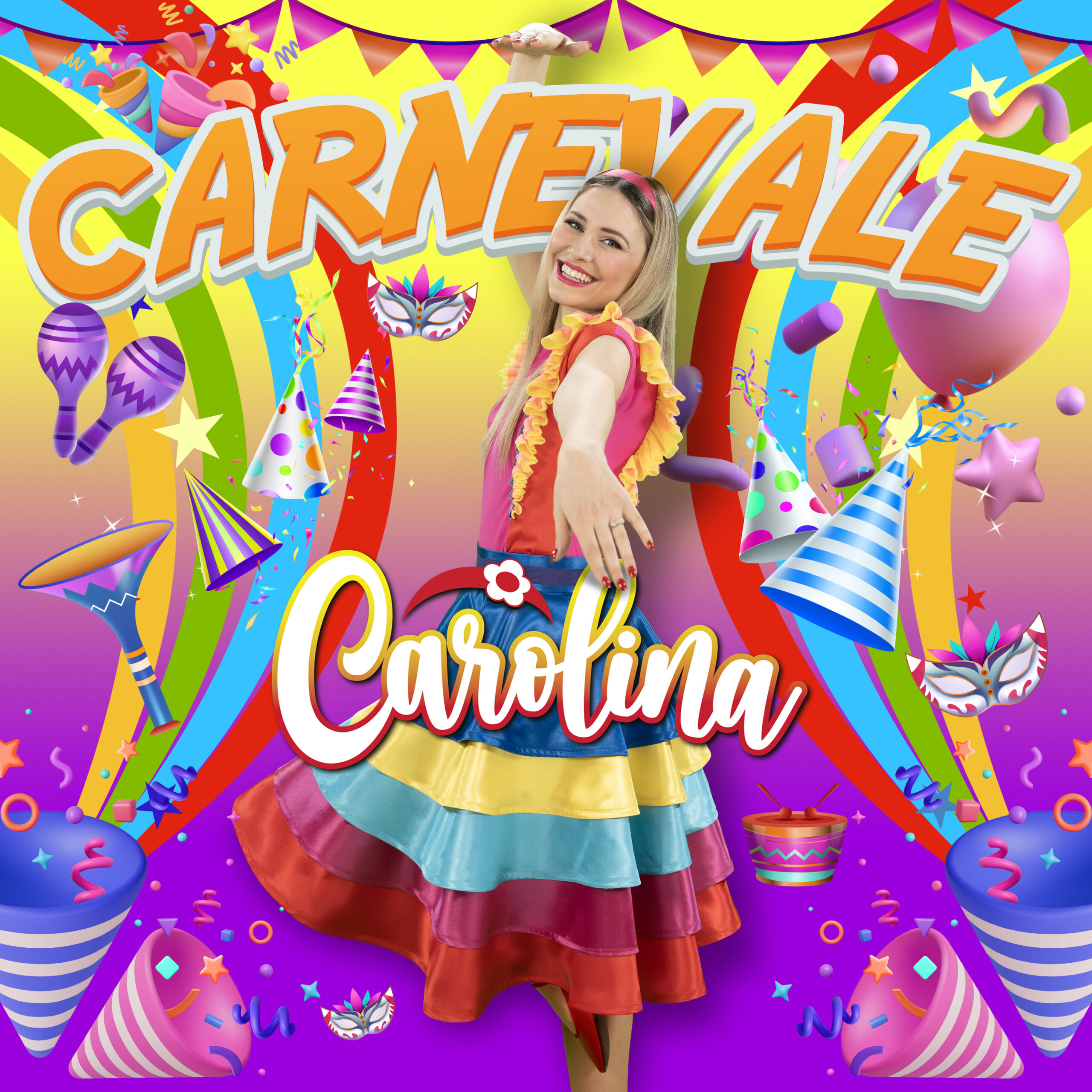 CAROLINA BENVENGA: da oggi è online il nuovo video “CARNEVALE”, dedicato al periodo più colorato e divertente dell’anno!