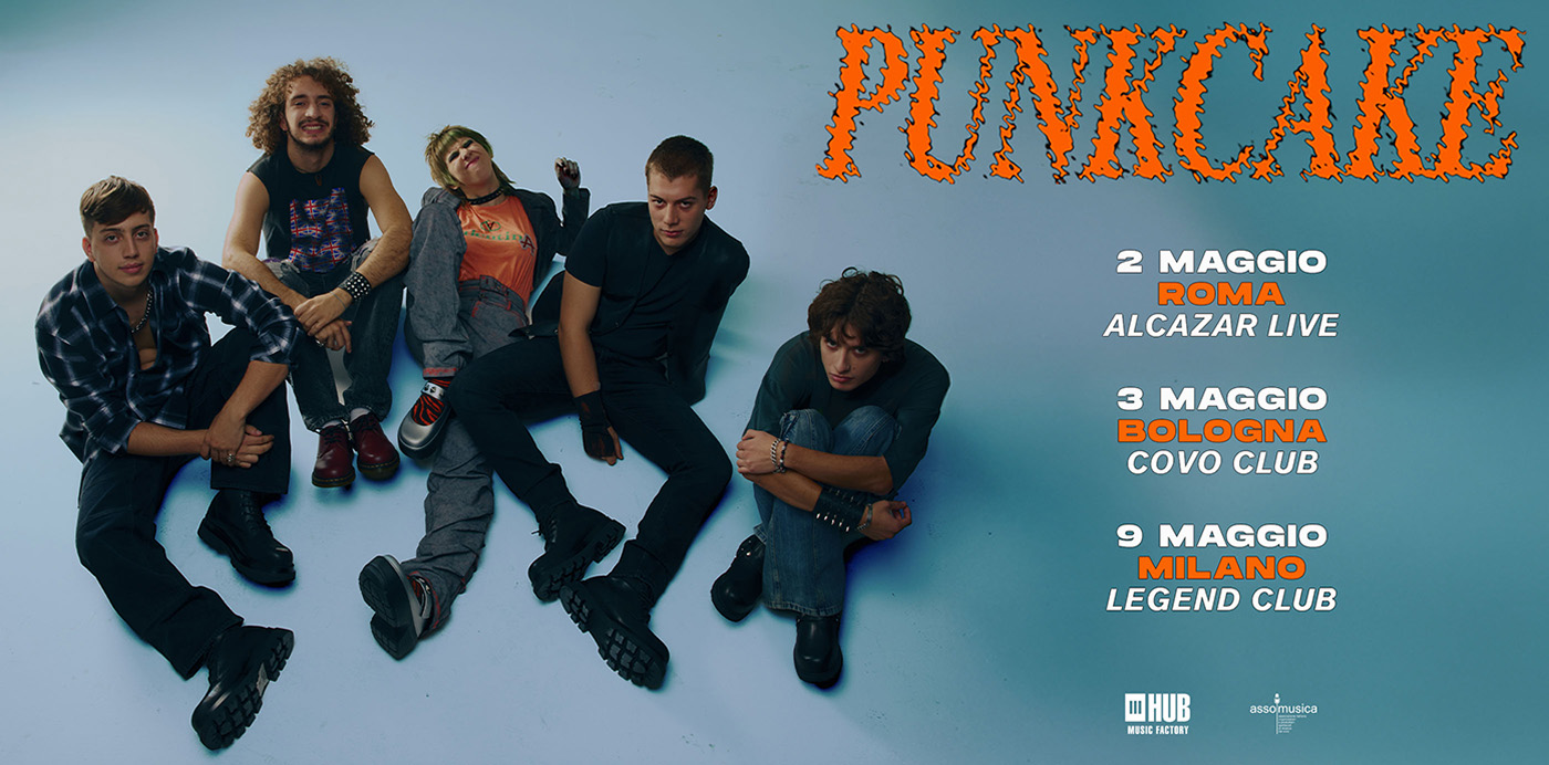 PUNKCAKE: ANNUNCIATE TRE DATE NEI CLUB A MAGGIO