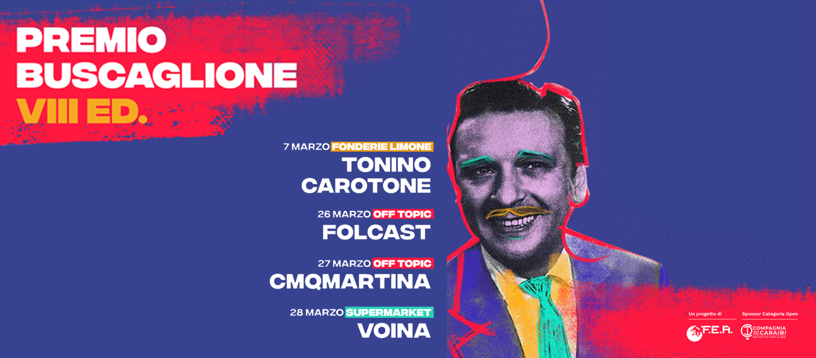 PREMIO BUSCAGLIONE – Si parte! Scopri gli headliner di questa edizione