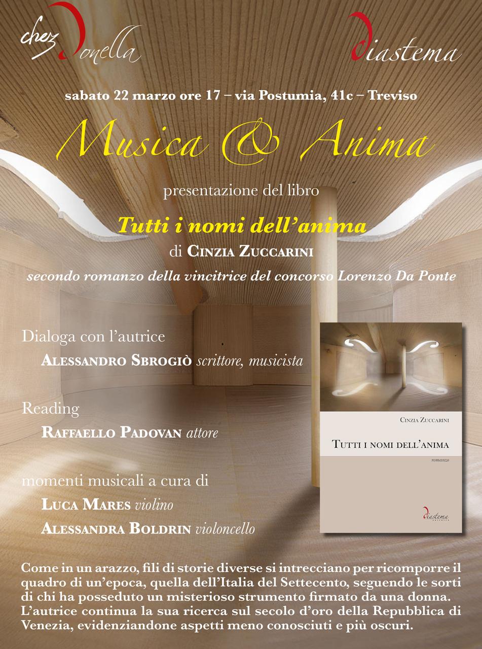 Musica e Anima, 22 marzo, Treviso