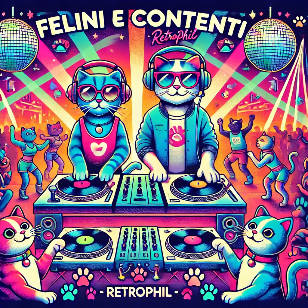 Retrophil torna a farci ballare con “Felini e Contenti”: un inno pop-funky tra gatti, ironia e riflessioni nascoste