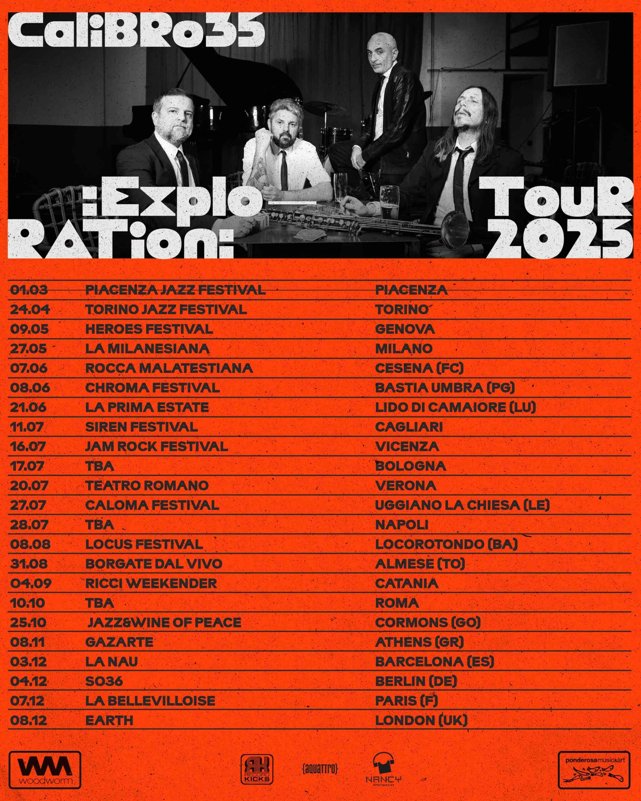 Calibro 35 – Exploration Tour 2025