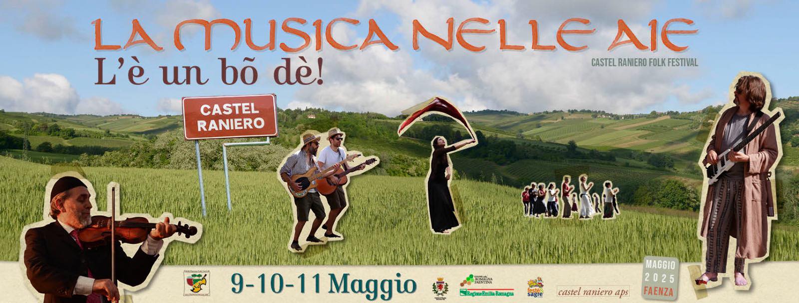 La Musica nelle Aie – Castel Raniero Folk Festival 2025 – “una roba così non si era mai vista!”, il vincitore suona al MEI2025