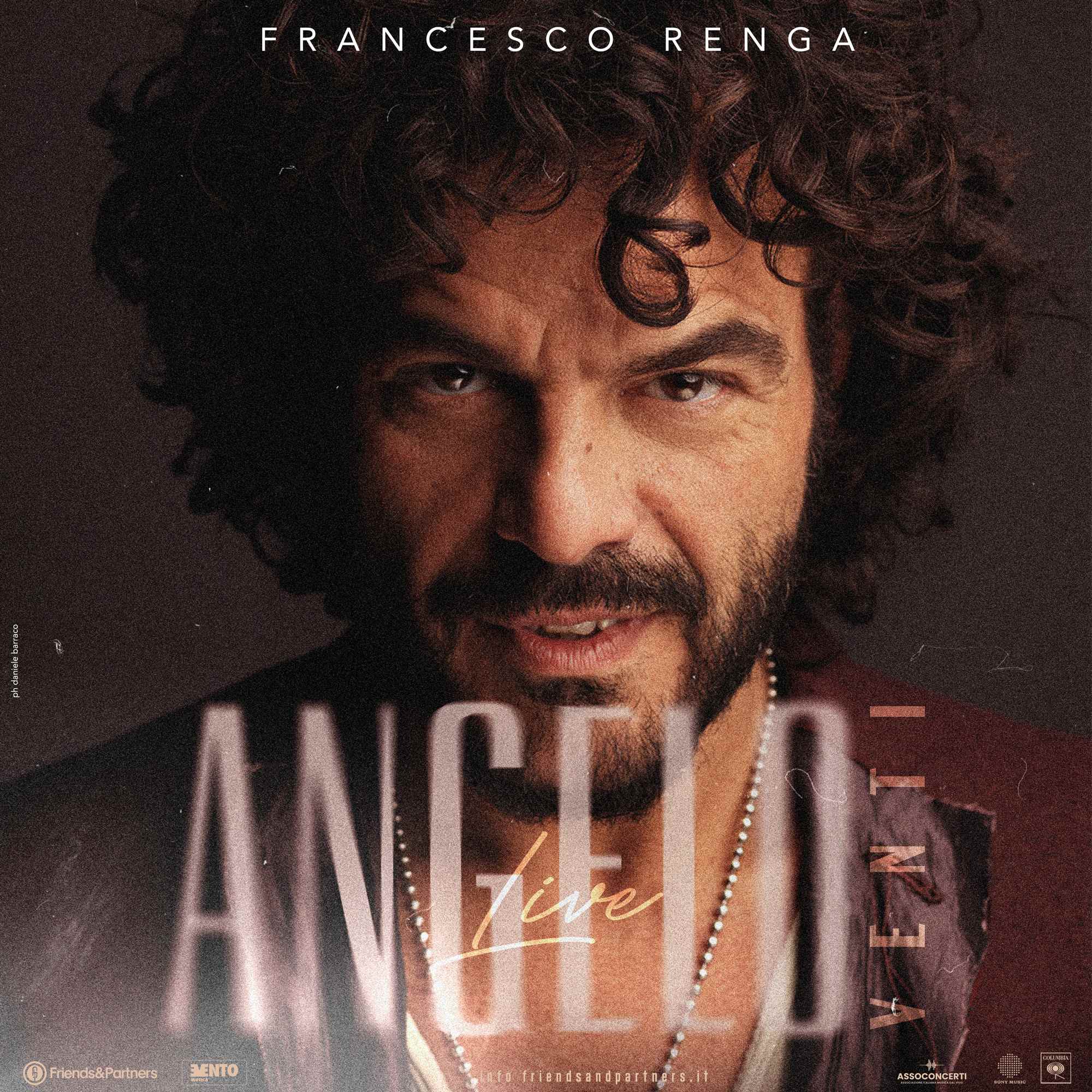 FRANCESCO RENGA: a grande richiesta si aggiungono 3 nuove date al tour “ANGELO- VENTI”