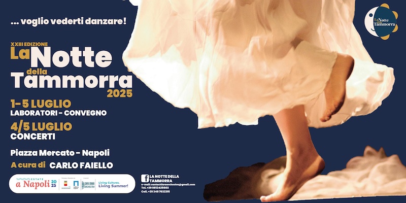 XXIII Edizione de “La Notte della Tammorra”, Napoli celebra la musica folk campana. 