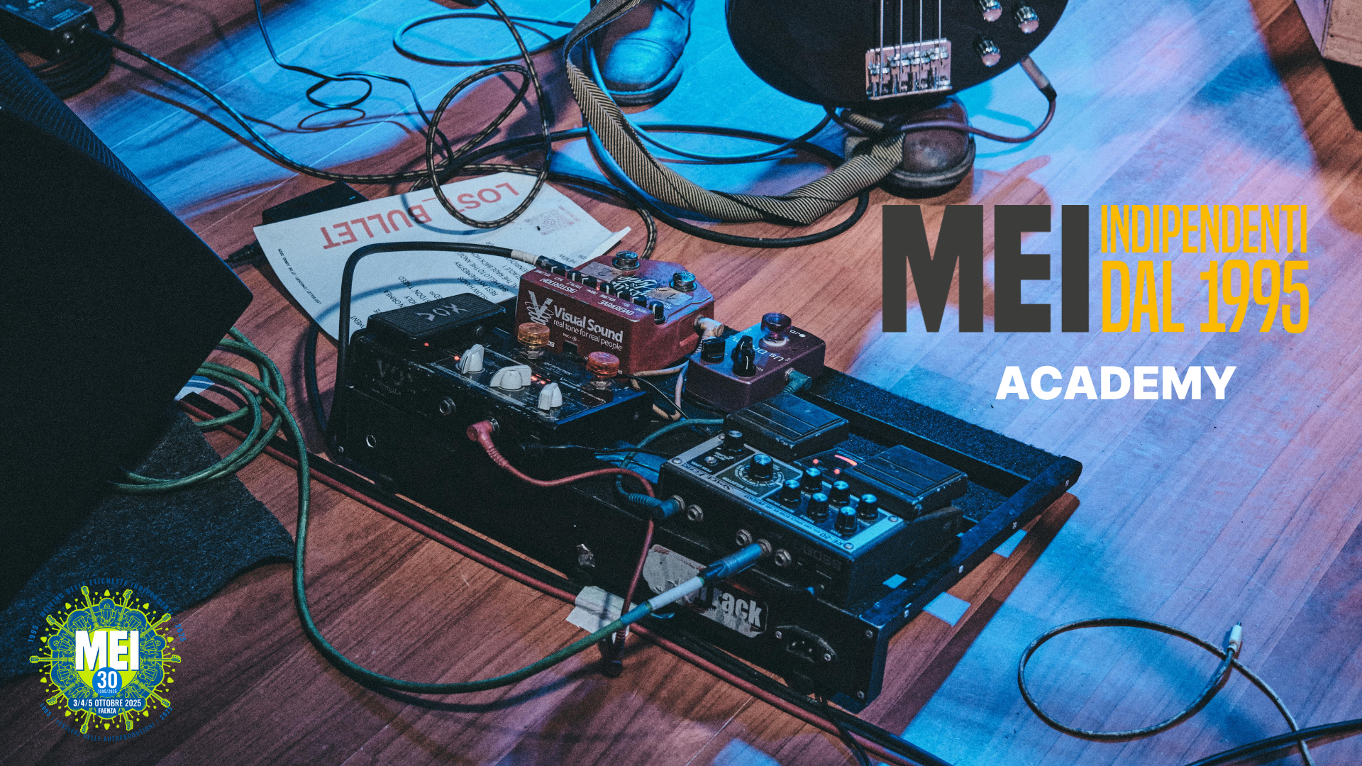 Parte la nuova edizione della Mei Music Academy di sabato 4 e domenica 5 ottobre al MEI di Faenza: ecco le lezioni e come iscriversi gratuitamente