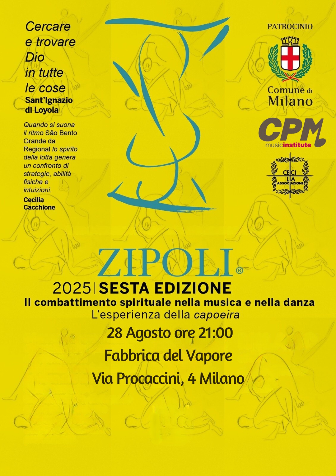 Giovedì 28 agosto alla Fabbrica del Vapore a Milano FRANCO MUSSIDA e gli allievi del CPM MUSIC INSTITUTE protagonisti dell’evento “LA DANZA DEI SENTIMENTI”