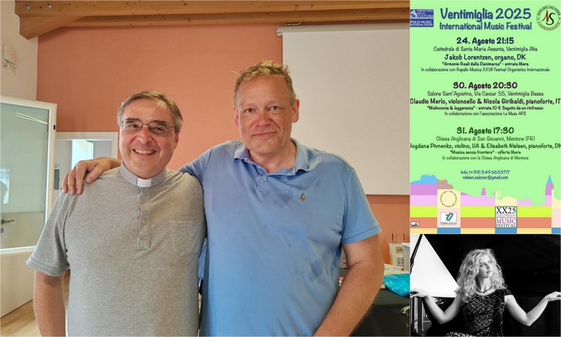 Collaborazioni musicali senza confini, al via il Ventimiglia International Music Festival