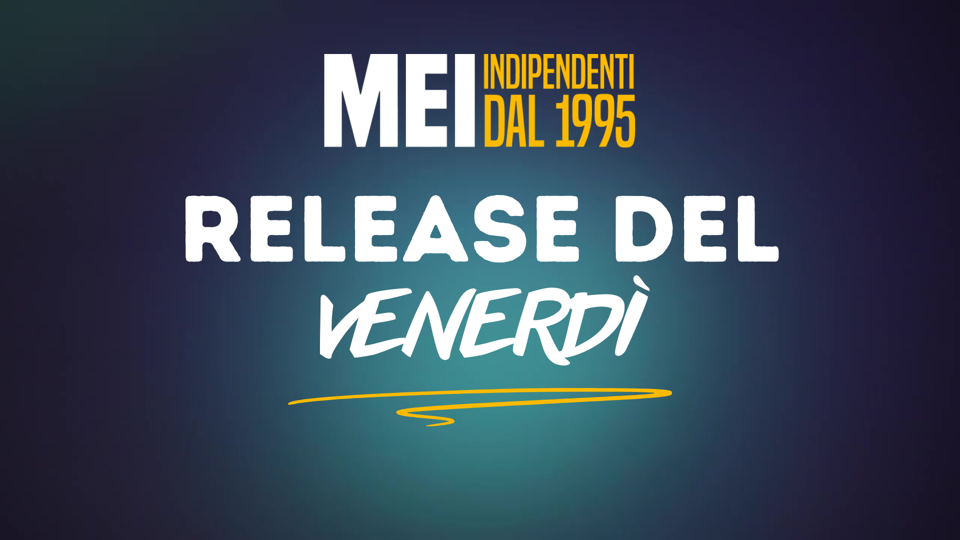 Le uscite del venerdì – MEI Release Radar