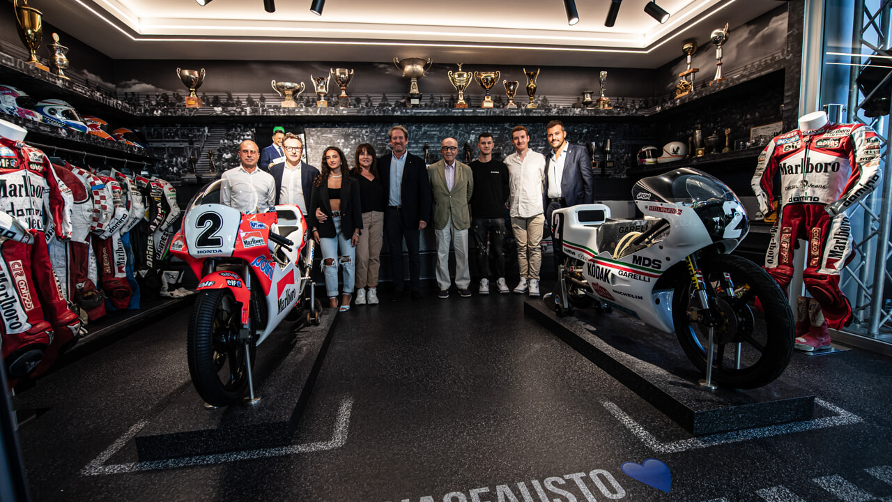 Sabato 20 settembre inaugura la mostra di Gresini Team a Faenza, il Mei e’ partner