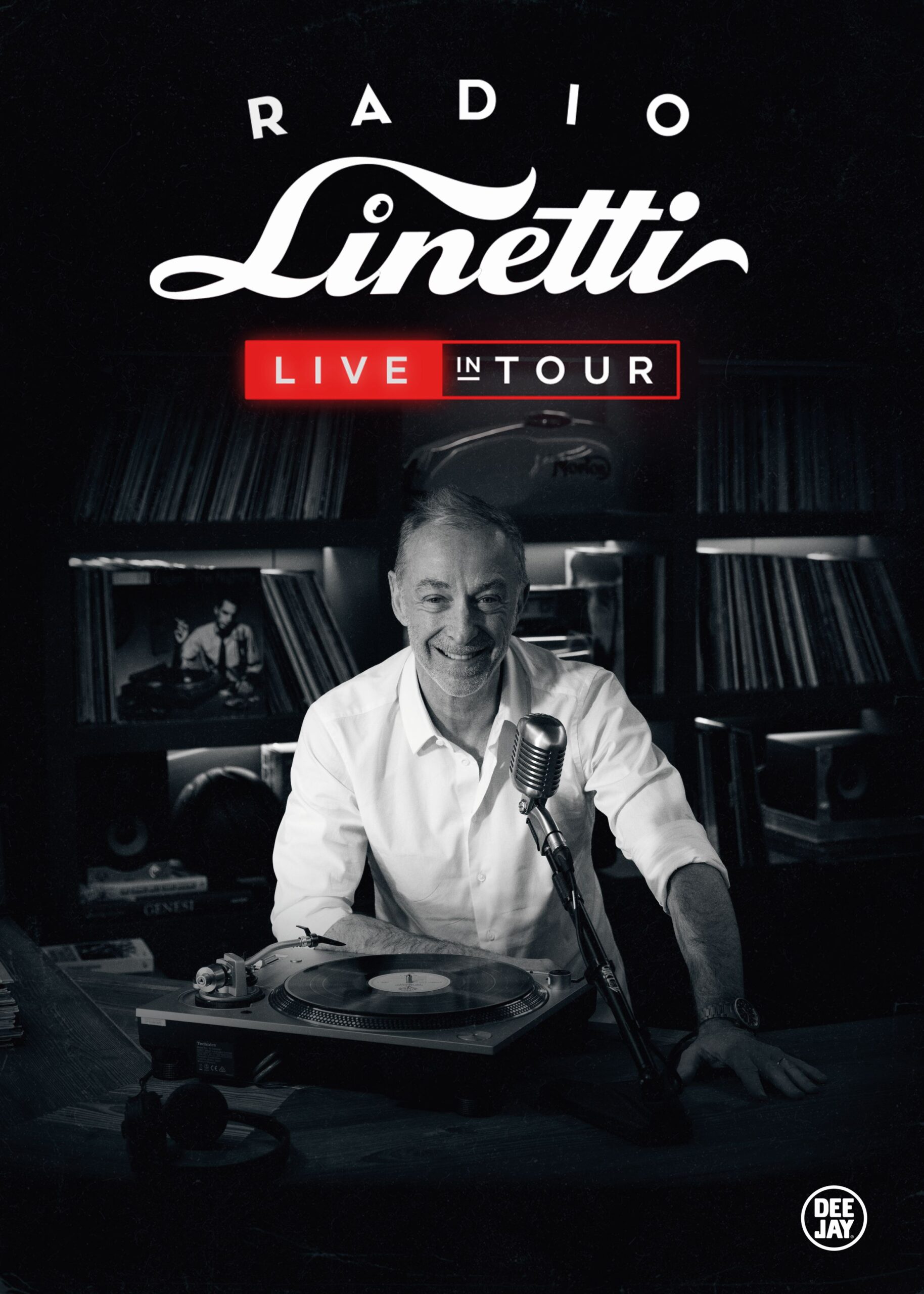 Dal 24 ottobre LINUS torna nei teatri italiani con lo spettacolo RADIO LINETTI LIVE IN TOUR – Prevendite disponibili su Ticketone.it