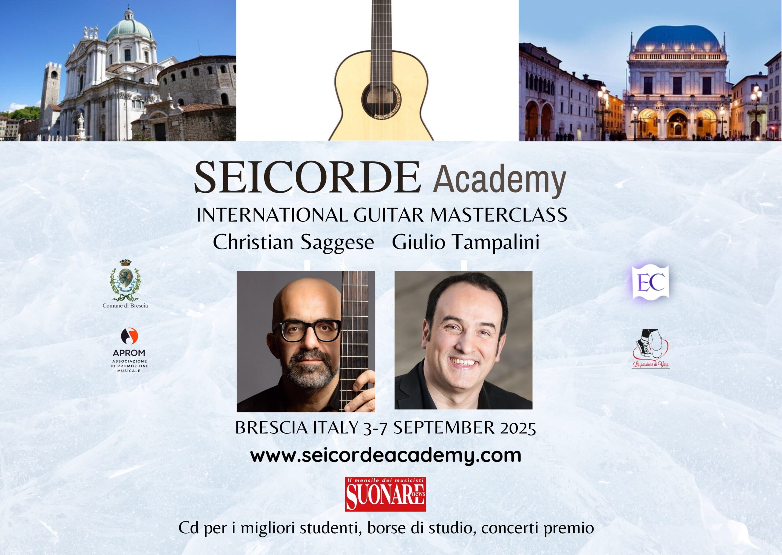 Mercoledì 3 settembre 2025 prende il via a Brescia la settima edizione della Seicorde Academy