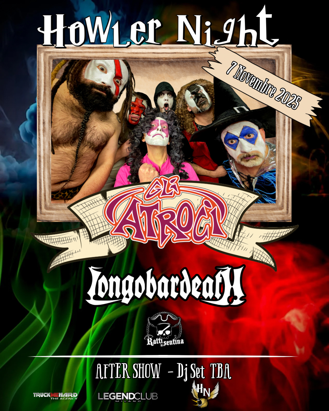 HOWLER NIGHT II – Gli Atroci invadono il Legend Club Milano