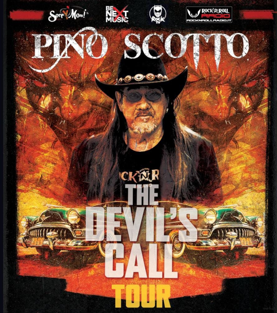 PINO SCOTTO \\ Fuori le date di settembre e ottobre del THE DEVIL’S CALL tour!