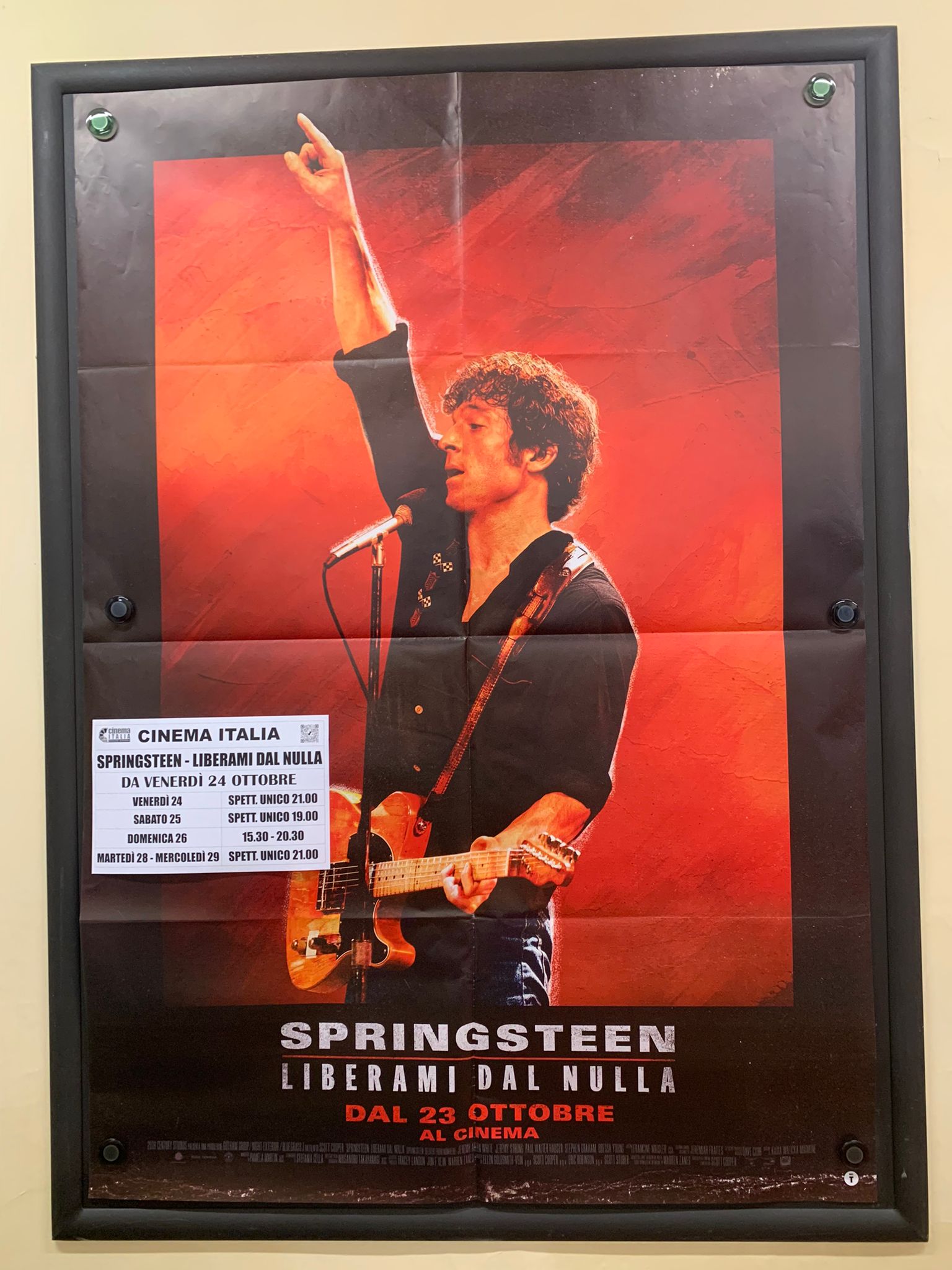 Bruce Springsteen protagonista a Faenza con il MEI: proiezione speciale di “Springsteen – Liberami dal nulla” scopri come vincere i biglietti gratis!