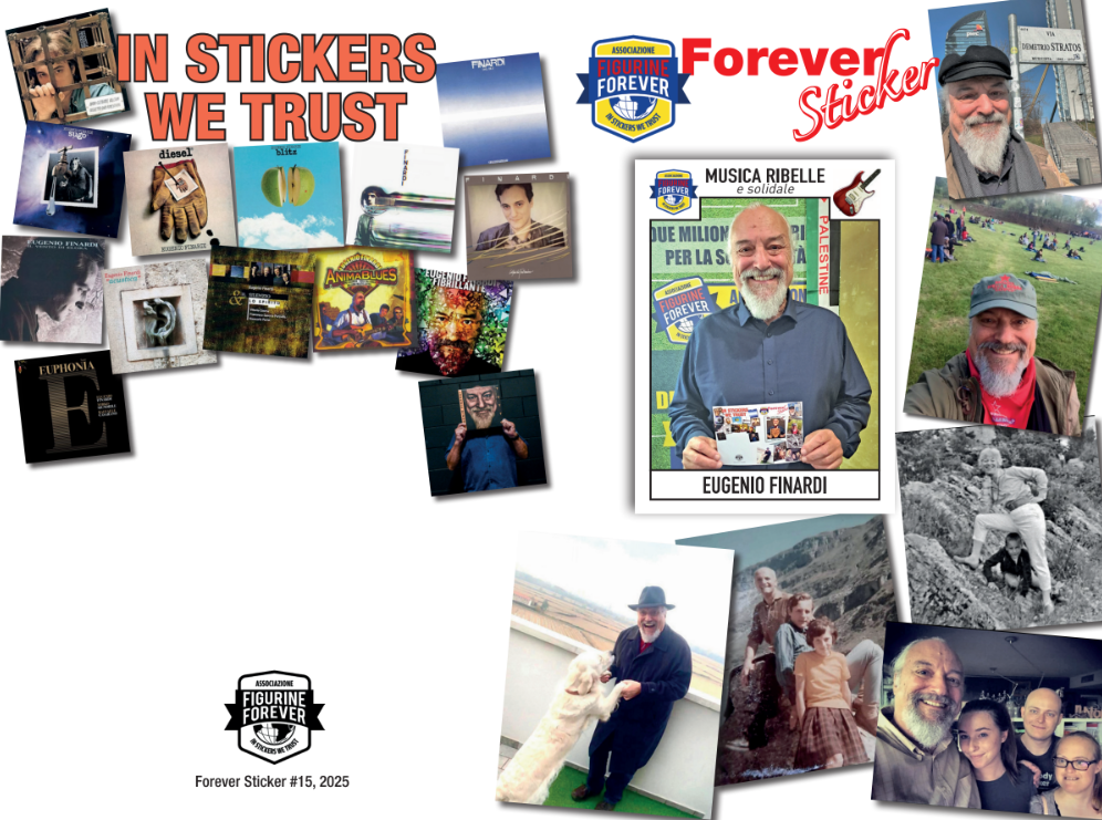MEI: Ecco la figurina solidale di Eugenio Finardi