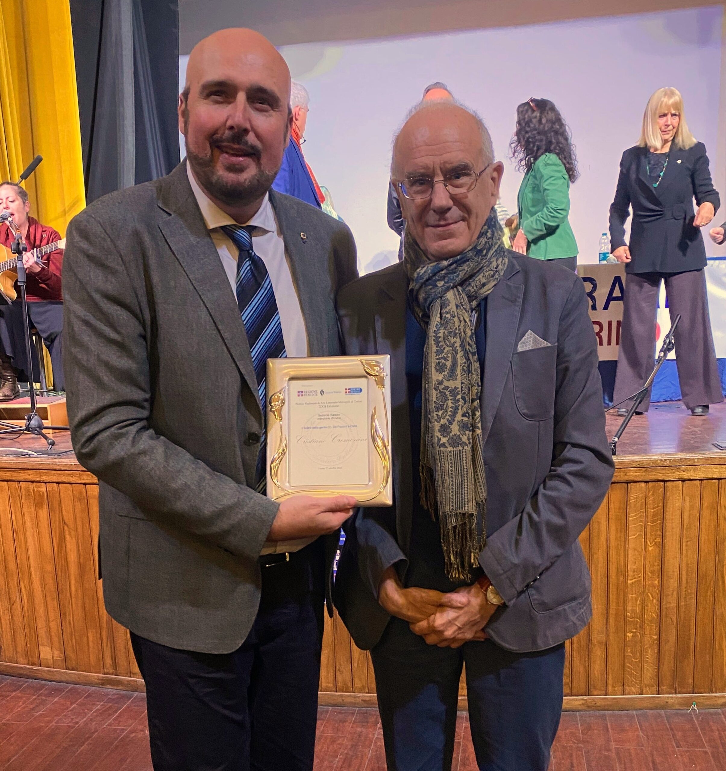 Il tenore e scrittore Cristiano Cremonini tra i vincitori del 22° Premio Letterario Nazionale Metropoli di Torino