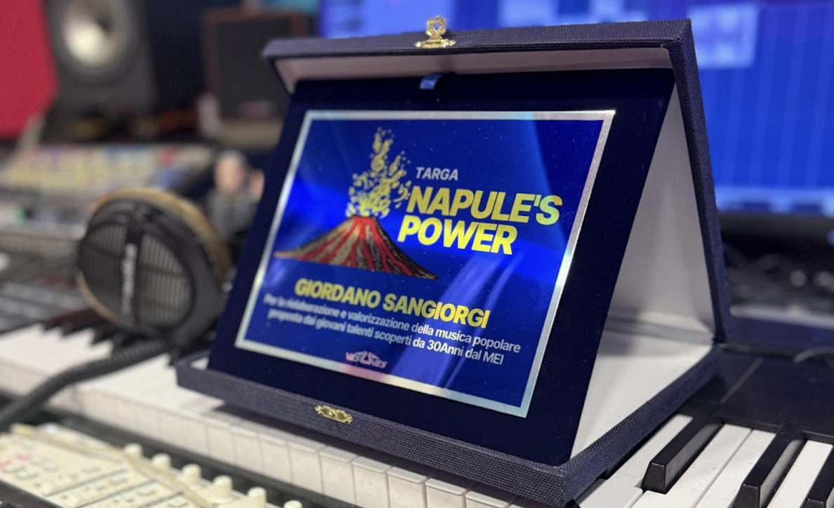Targa Napule’s Power a Giordano Sangiorgi al MEI di Faenza