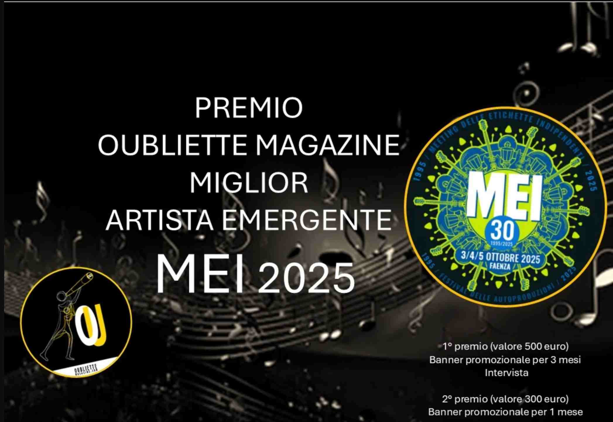 Stella Merano e Miryam Belfiore vincono il Premio Oubiette Magazine al Mei 2025