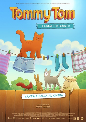 Uscito l’ Album con le canzoni del film Tommy Tom cantate da Andrea Ascolese