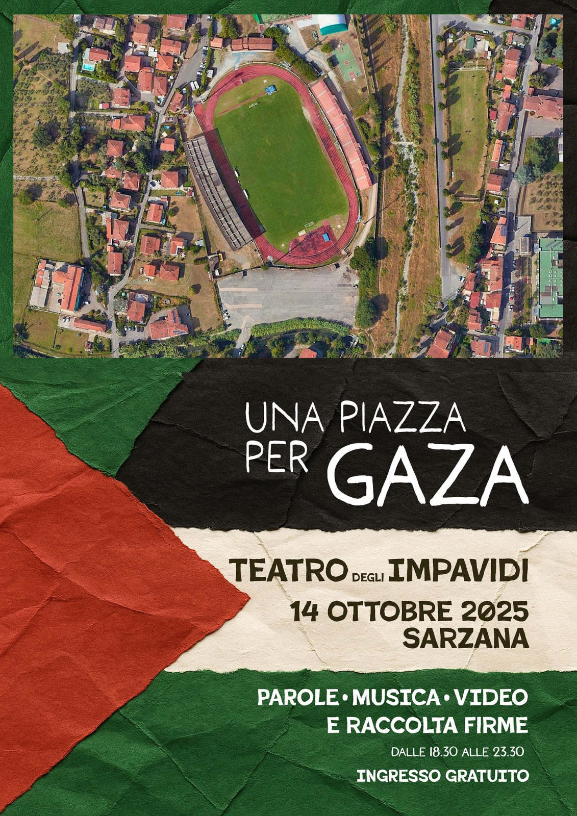Renzo Ulivieri, Yo Yo Mundi, Donà e Maroccolo a Sarzana – Musica e sport per “Una piazza per Gaza”