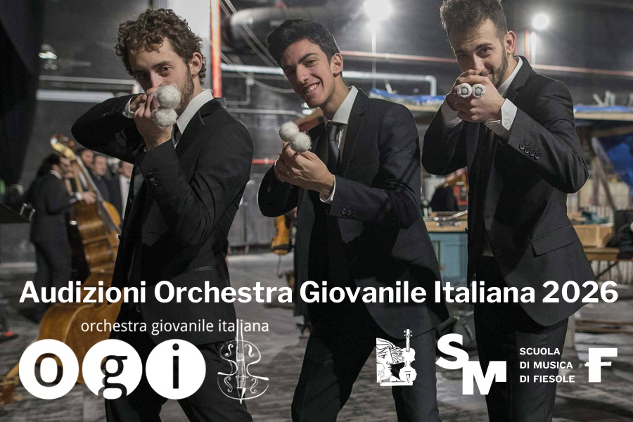 Audizioni 2026 Orchestra Giovanile Italiana