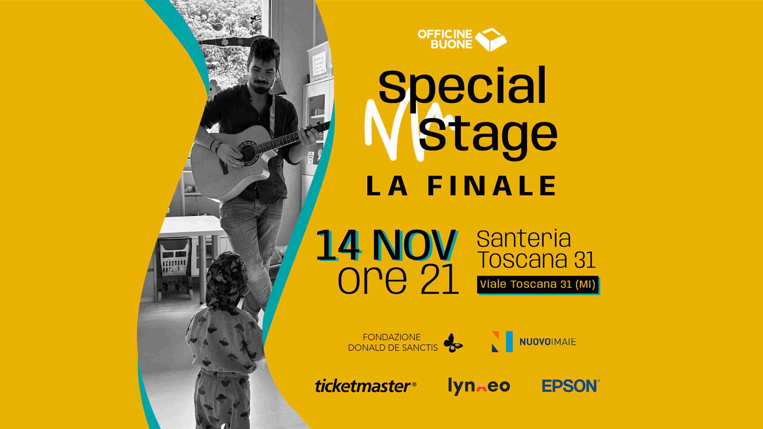 SPECIAL STAGE – LA FINALE 2025  Venerdì 14 novembre – Santeria Toscana 31, Milano