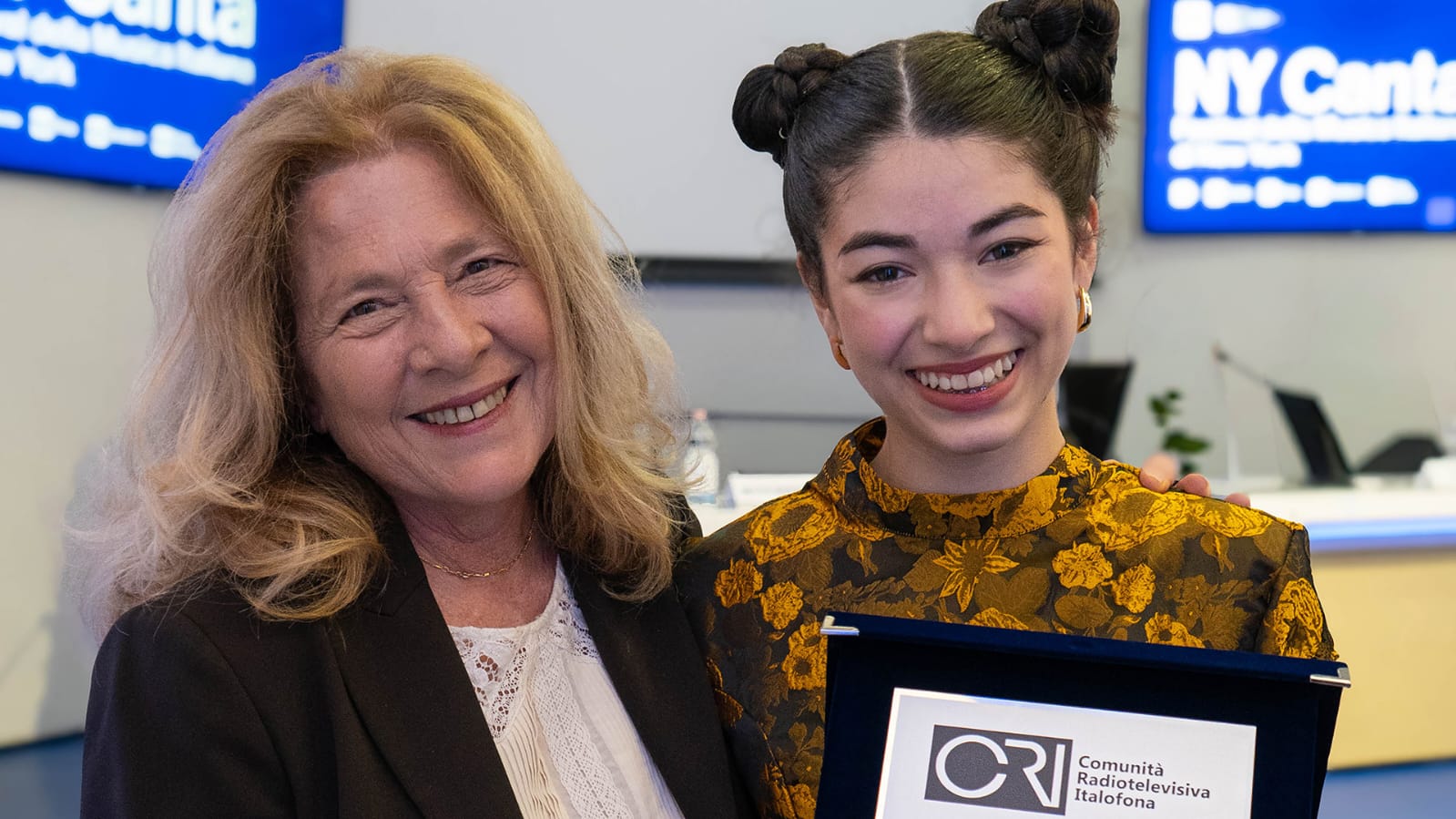 DILETTA FOSSO VINCE IL PREMIO PER IL MIGLIOR BRANO INTERNAZIONALE E PORTA LA SUA VOCE IN PARLAMENTO