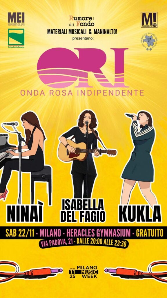 Locandina evento live