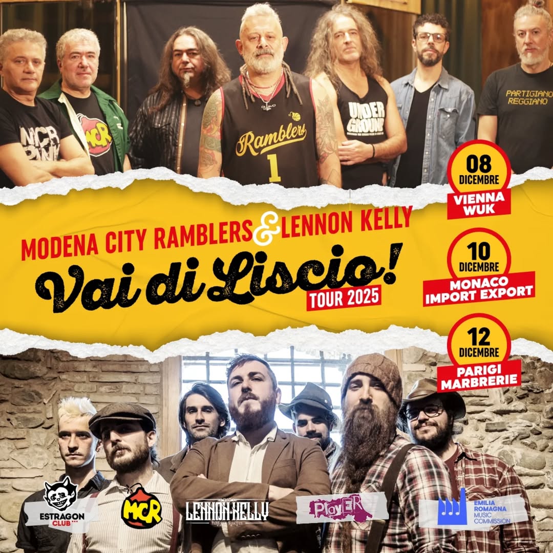 Modena City Ramblers e Lennon Kelly: quando il folk incontra il punk