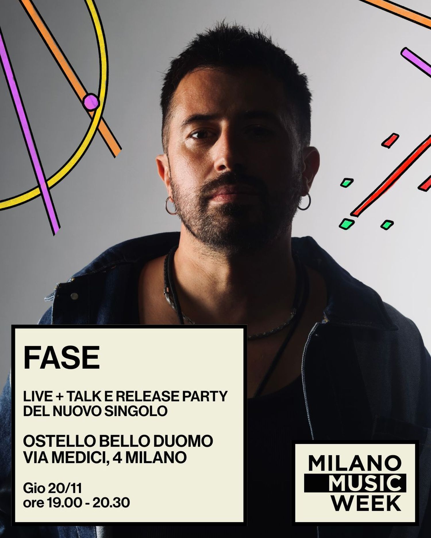 Disponibile da venerdì 21 novembre in radio e in digitale “EXTRATERRESTRI”, il nuovo singolo del cantautore torinese FASE.