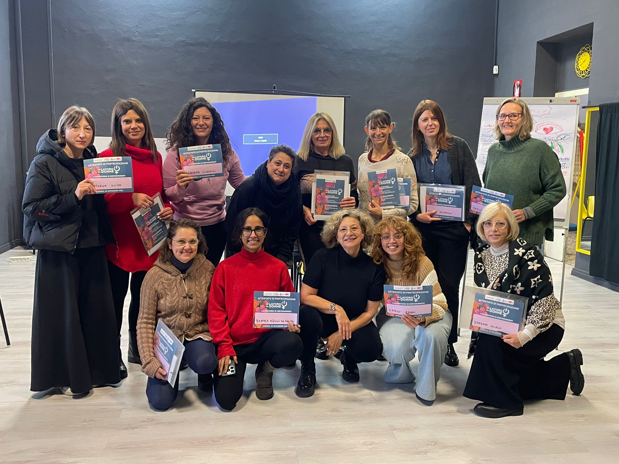Un Lavoro da Donne: grande partecipazione al primo laboratorio sulla gestione dello stress a Faenza