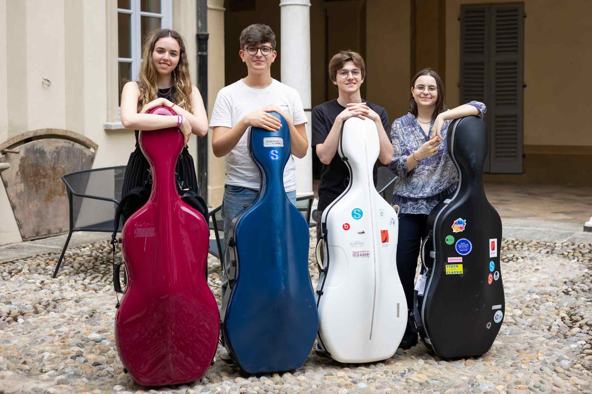 Stauffer Cello Quartet a Rai Radio 3