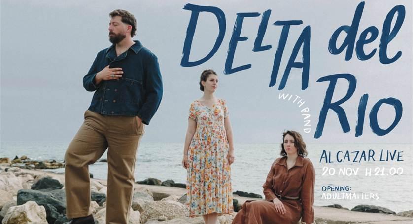 DELTA DEL RIO presentano As My Eyes Do il 20 novembre all’Alcazar