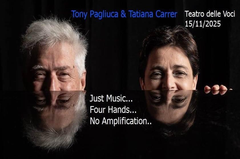 Tony Pagliuca (ex Le Orme) e Tatiana Carrier a Treviso – 15/11/2025, Teatro delle Voci