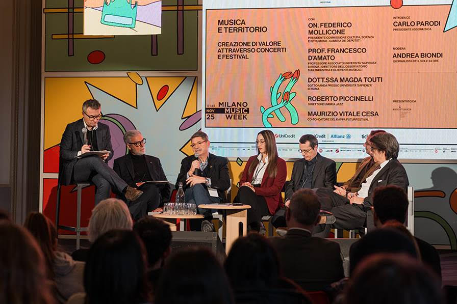 Il panel di ASSOMUSICA che riunisce istituzioni, università e festival
