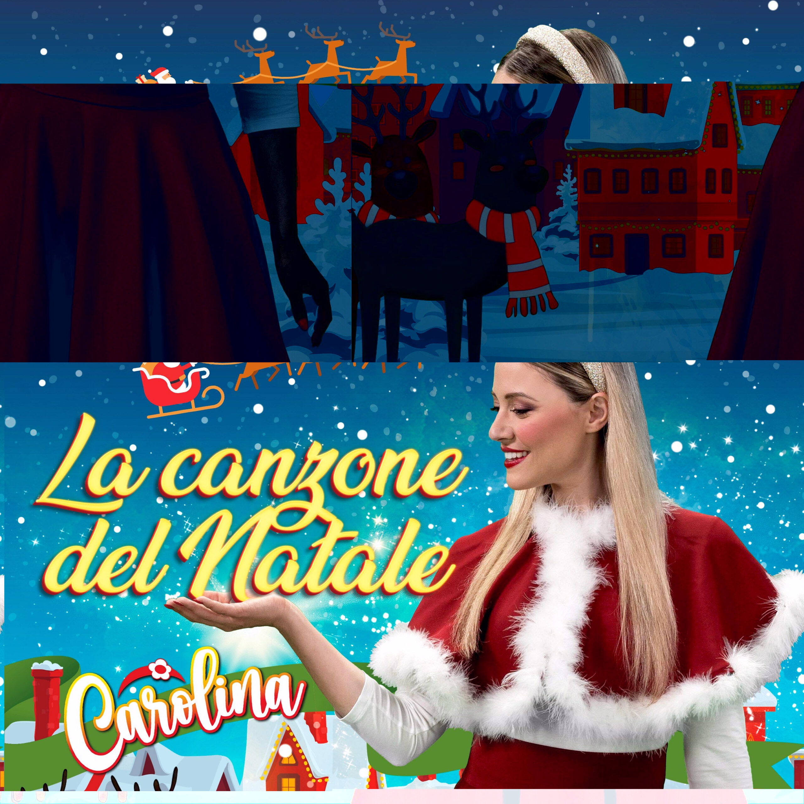 CAROLINA BENVENGA: da oggi è online il nuovo video “LA CANZONE DEL NATALE”! Un vero inno alla gioia, divertimento e spirito natalizio.