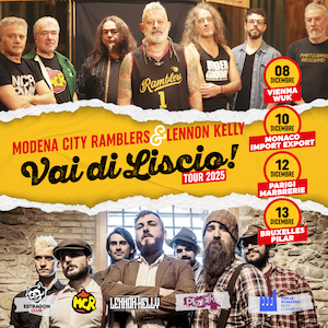 LENNON KELLY in Europa con i Modena City Ramblers!